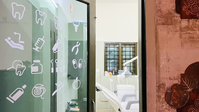 Entrance to Sky Dental Clinic