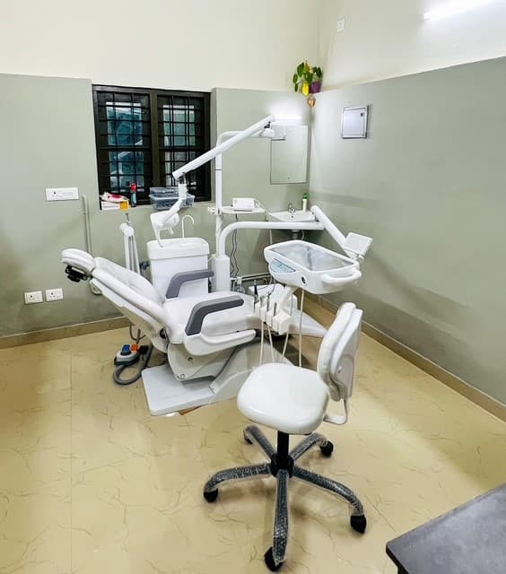 Dental chair and equipment at Sky Dental Clinic